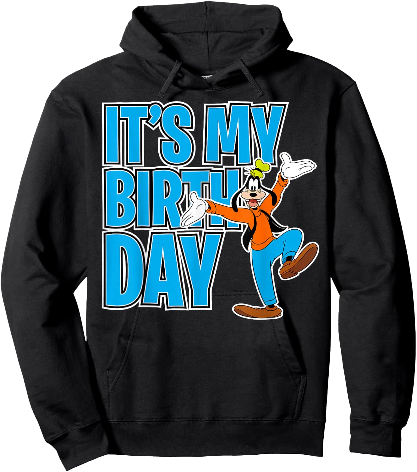 Disney - Goofy Birthday Hoodie - Hoodie | Black