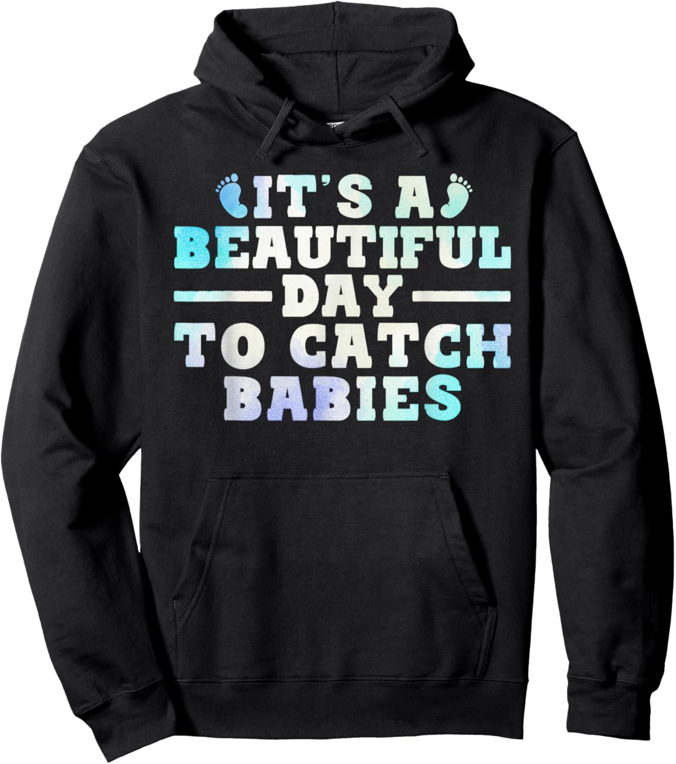 Funny Midwife Design Wife Grandma Nursing Midwives Hoodie - Hoodie | Black
