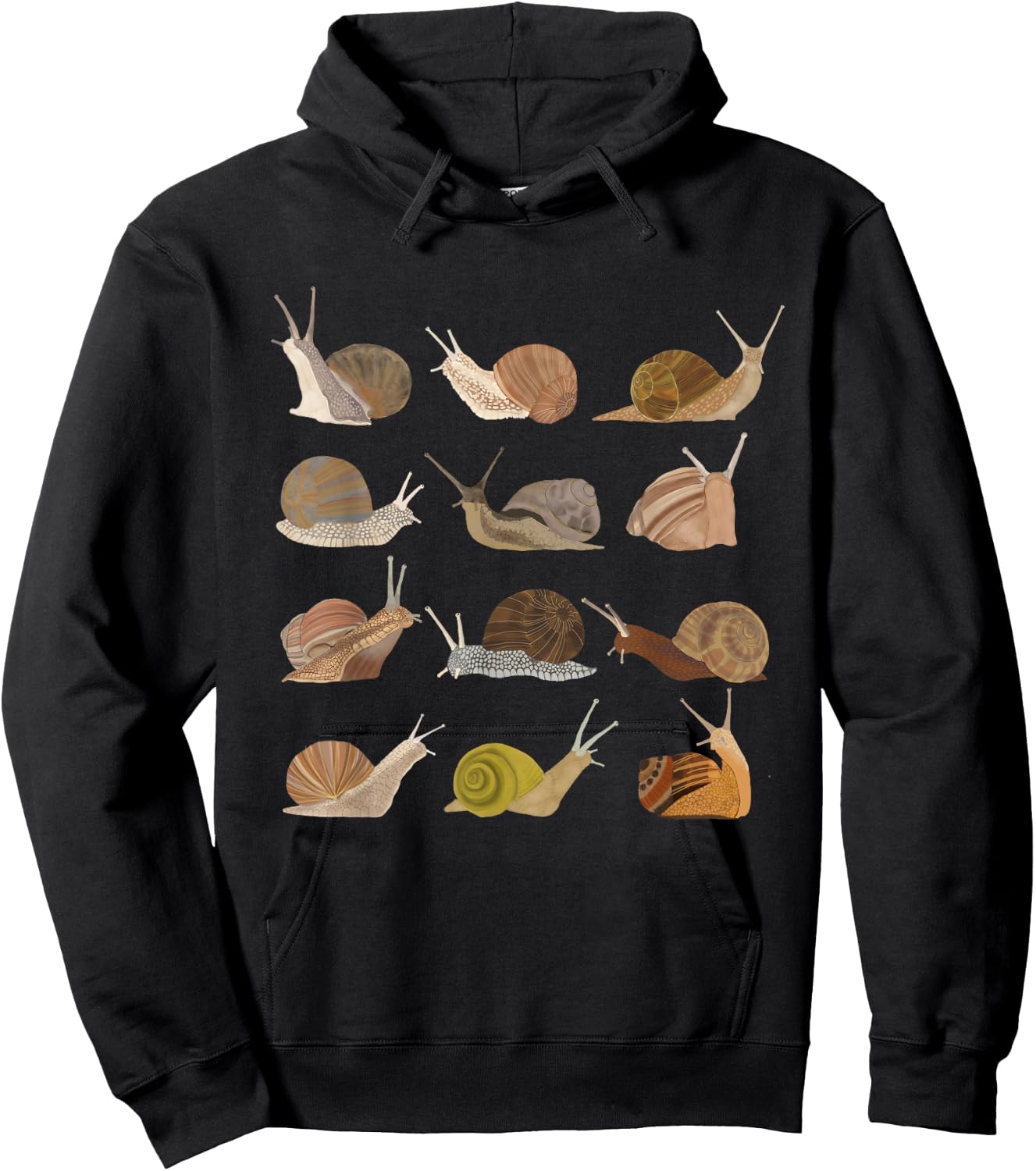 Snail Hoodie - Hoodie | Black