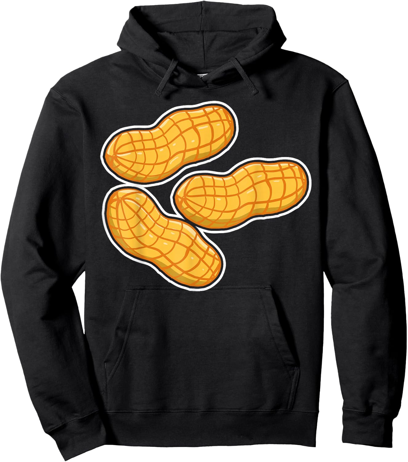 Peanut Graphic gift, Nut design, Peanut design Hoodie - Hoodie | Black