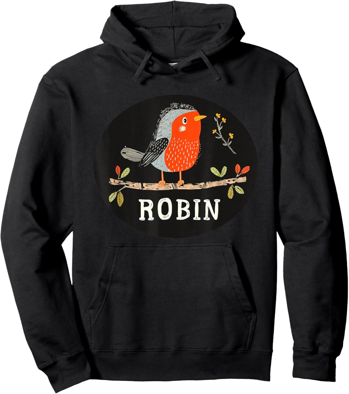 Red Robin Bird Costume for Boys and Girls Hoodie - Hoodie | Black