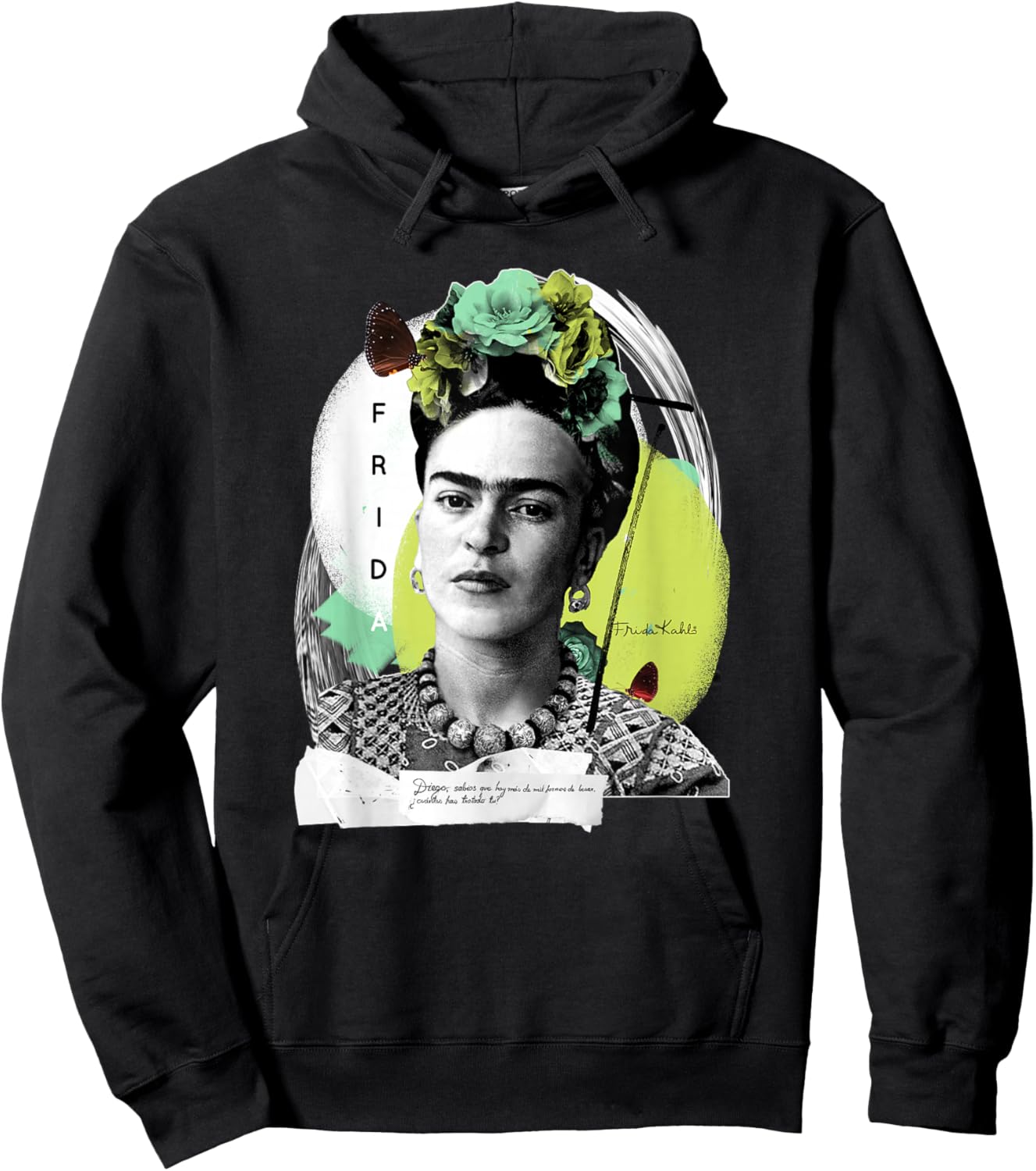 Frida Kahlo - Variety of items Hoodie - Hoodie | Black