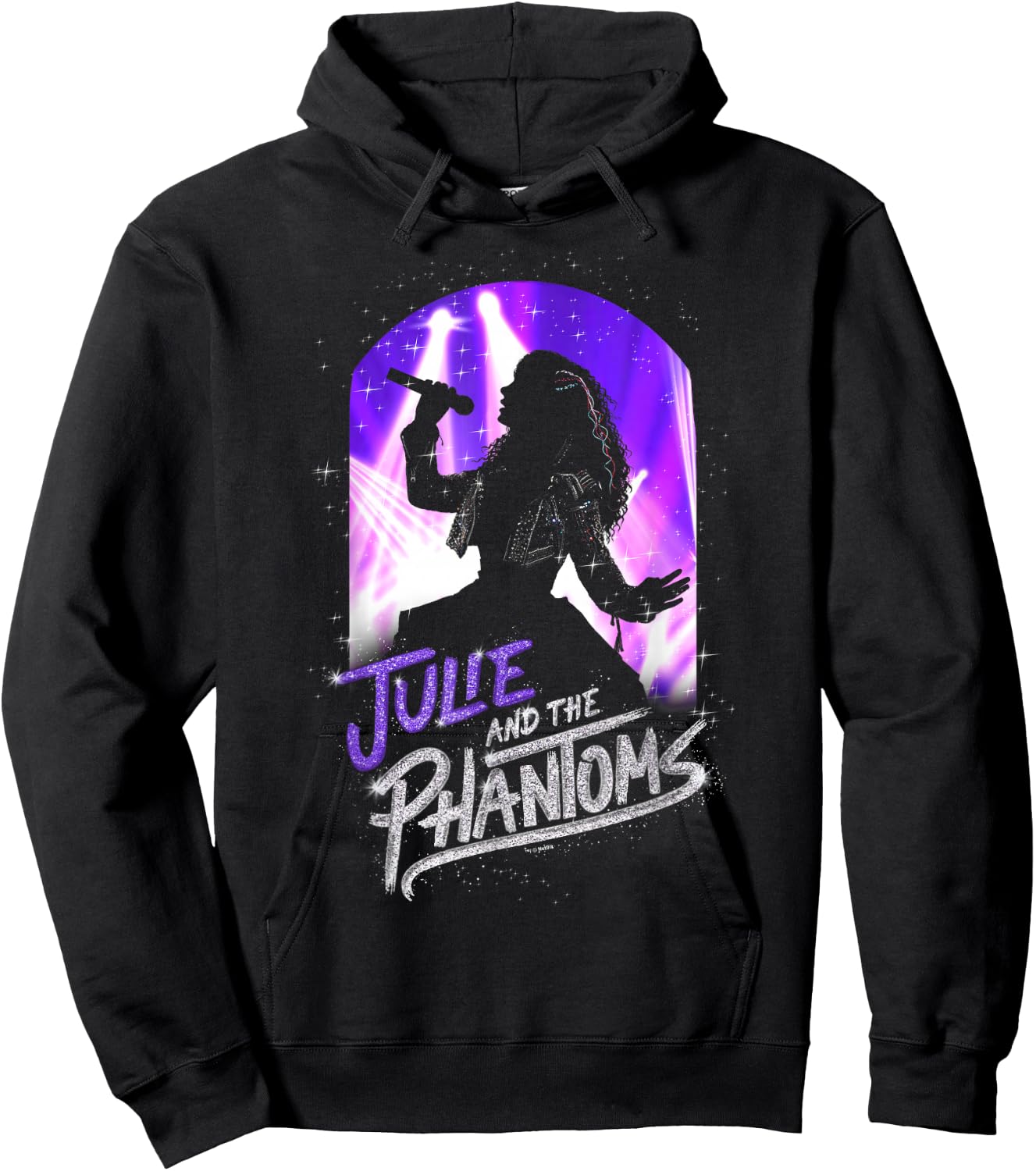 Julie And The Phantoms Julie Silhouette Hoodie - Hoodie | Black