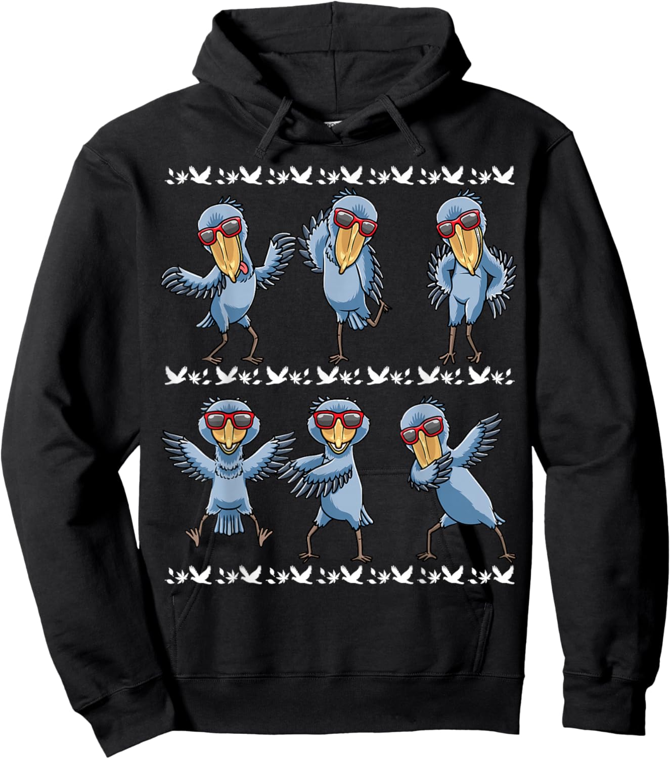 Schuhschnabel Bird Dancing Dancer Bird Lover Hoodie - Hoodie | Black