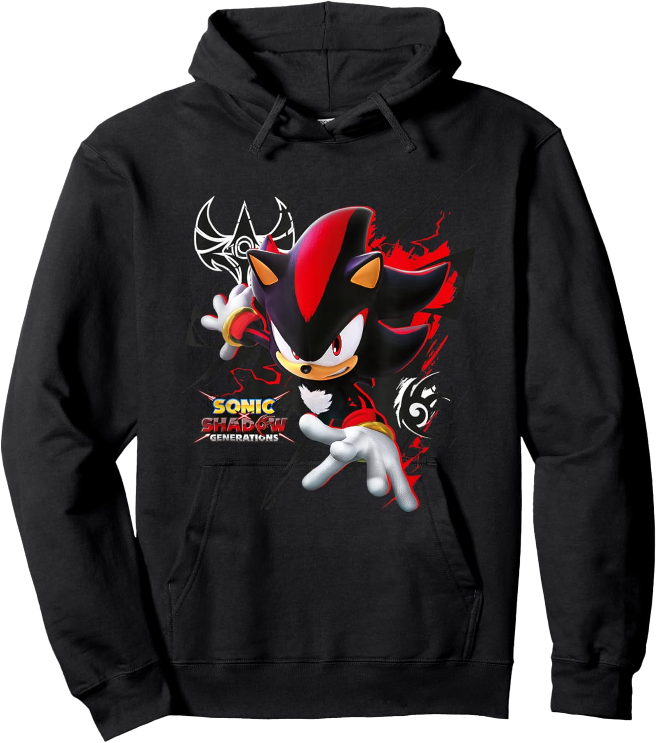 Sonic The Hedgehog, Sonic X Shadow Generations - Unleashed Hoodie - Hoodie | Black