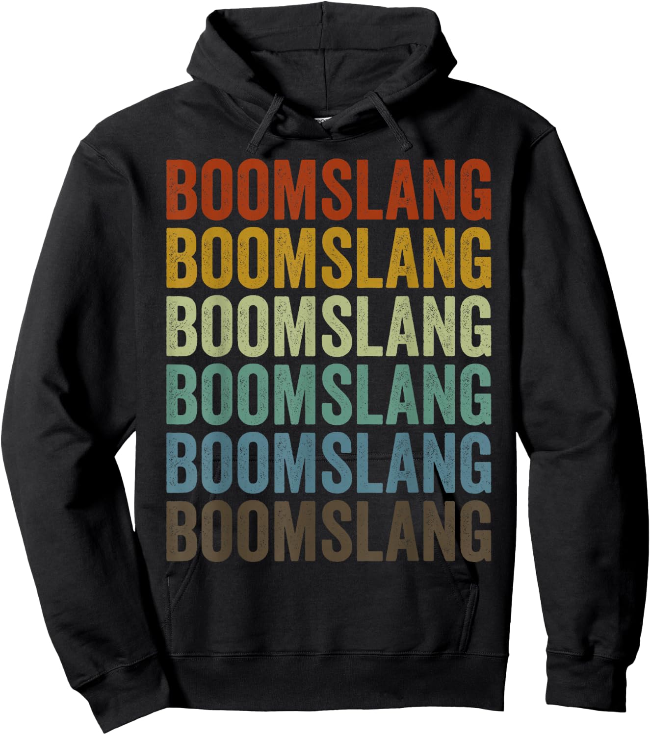 Boomslang Retro Hoodie - Hoodie | Black