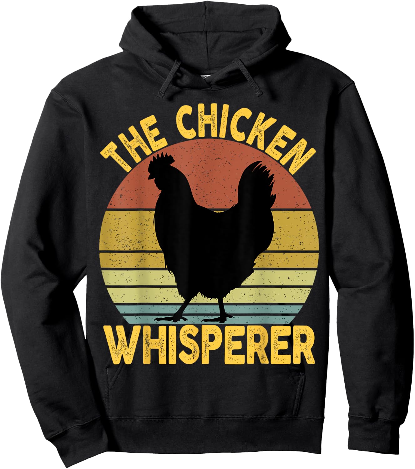 The Chicken Whisperer & Women - Chicken Lovers Hoodie - Hoodie | Black