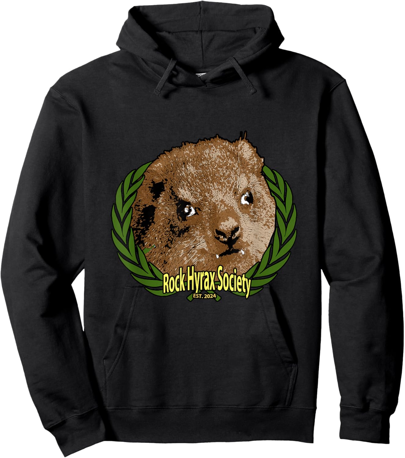 Rock Hyrax Society Hoodie - Hoodie | Black
