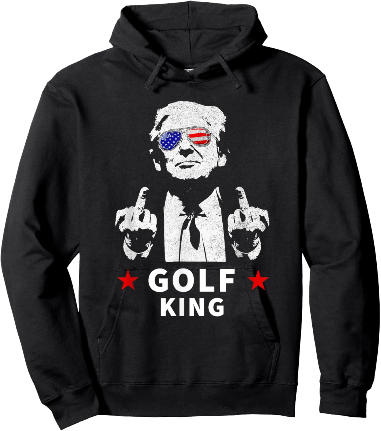 Trump Golf King 2024 Hoodie - Hoodie | Black