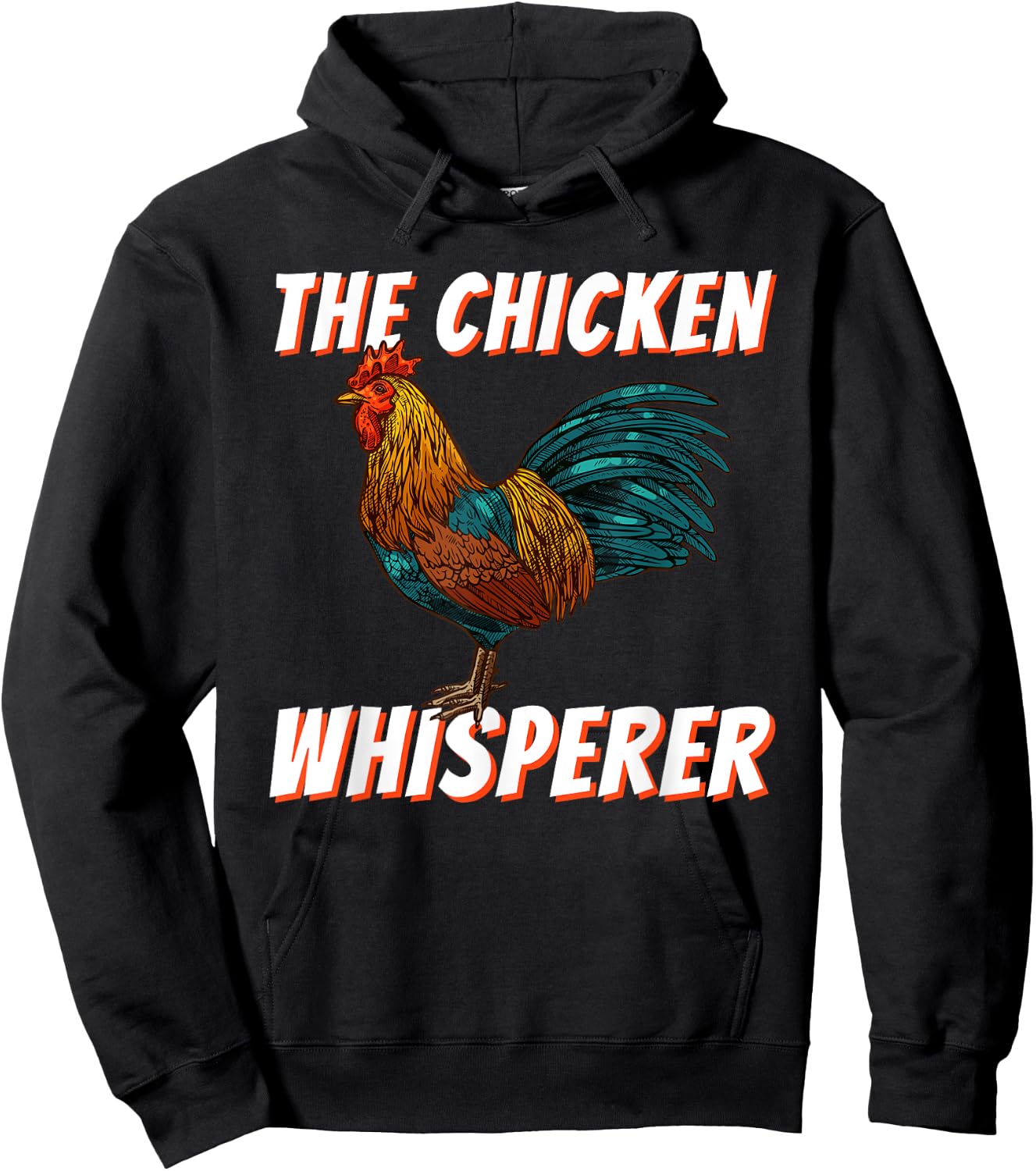 The Chicken Whisperer - Funny Chicken Lover Chicken Farming Hoodie - Hoodie | Black