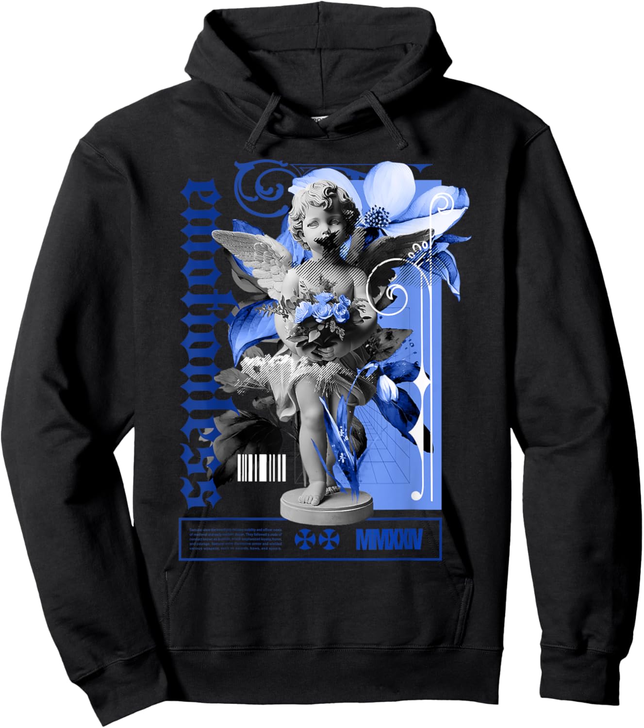 Emotionless Foamposite One Royal Matching Women Hoodie - Hoodie | Black
