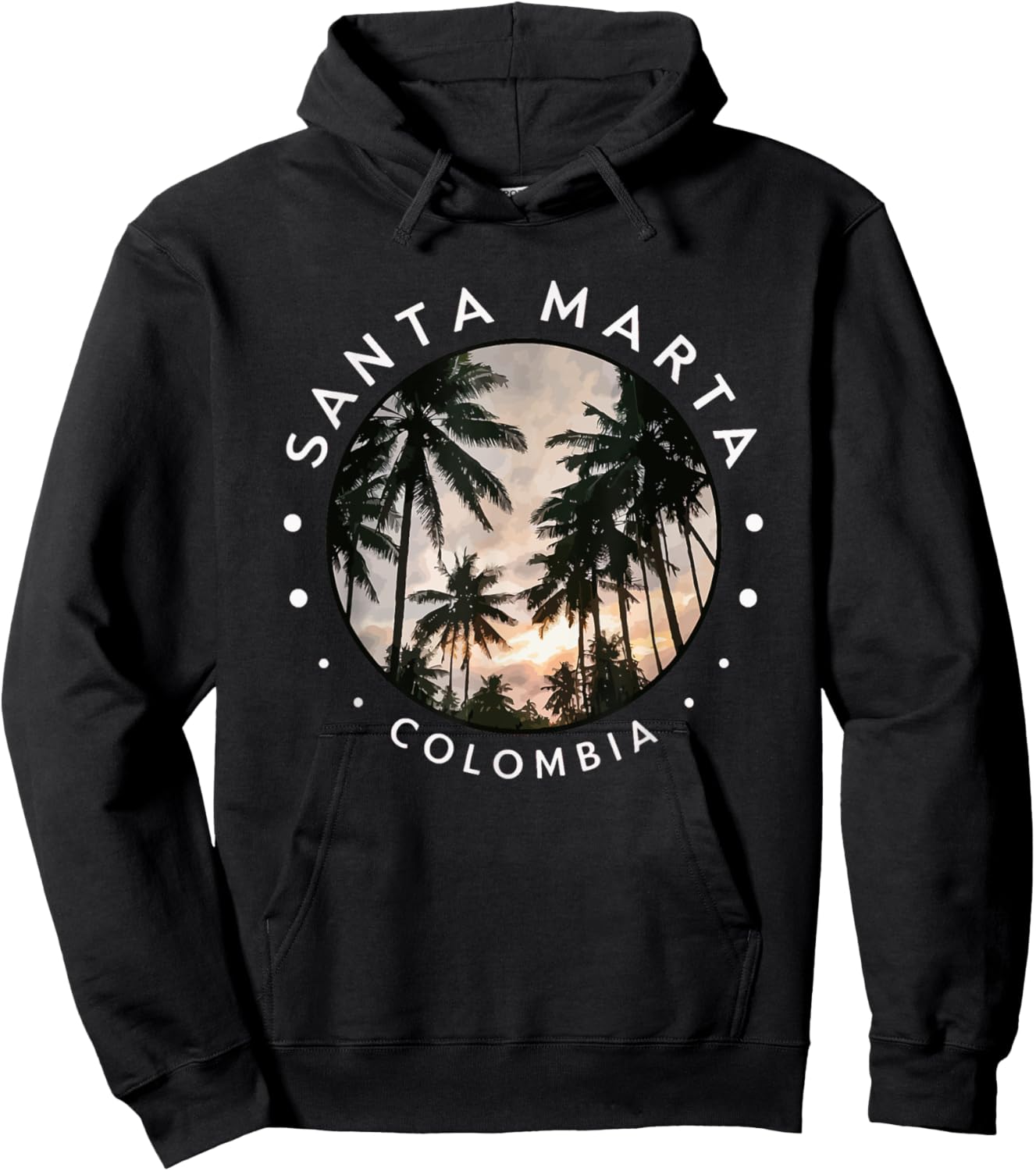 Santa Marta Colombia Hoodie - Hoodie | Black