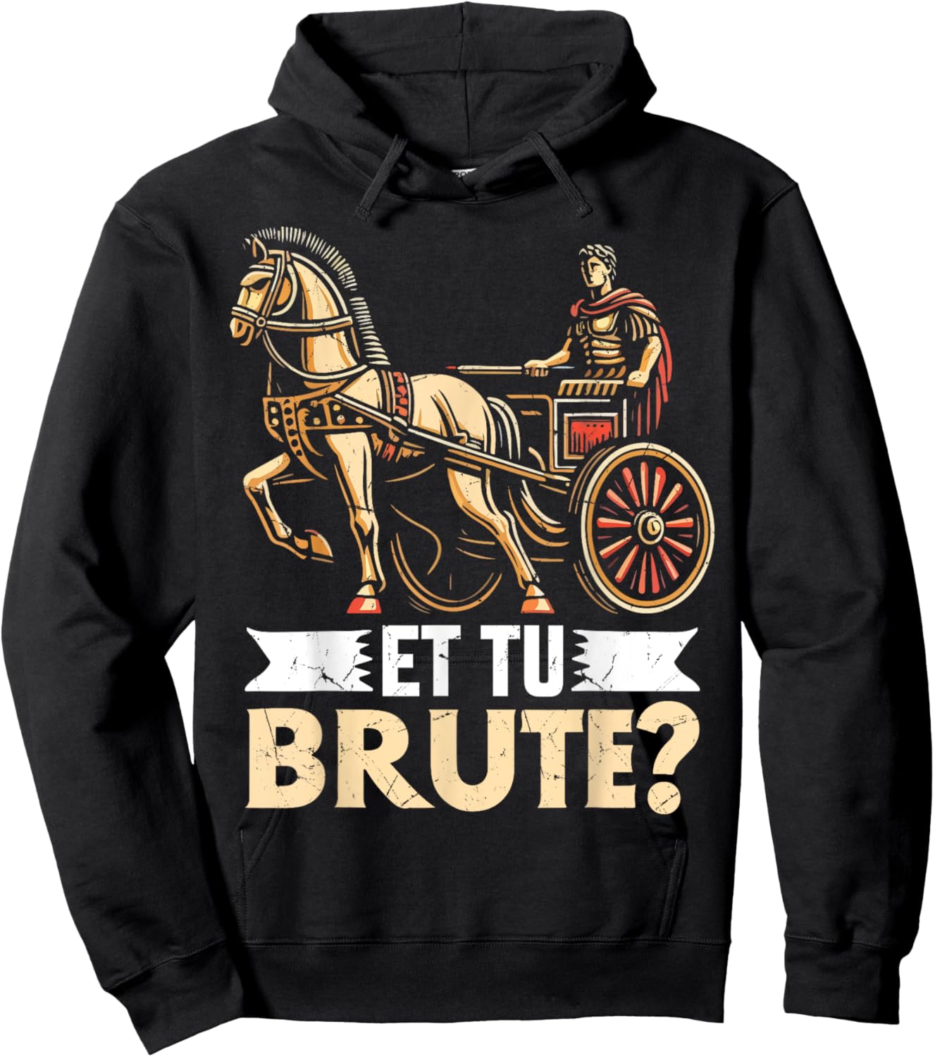 Et Tu Brute Roman Empire Hoodie - Hoodie | Black