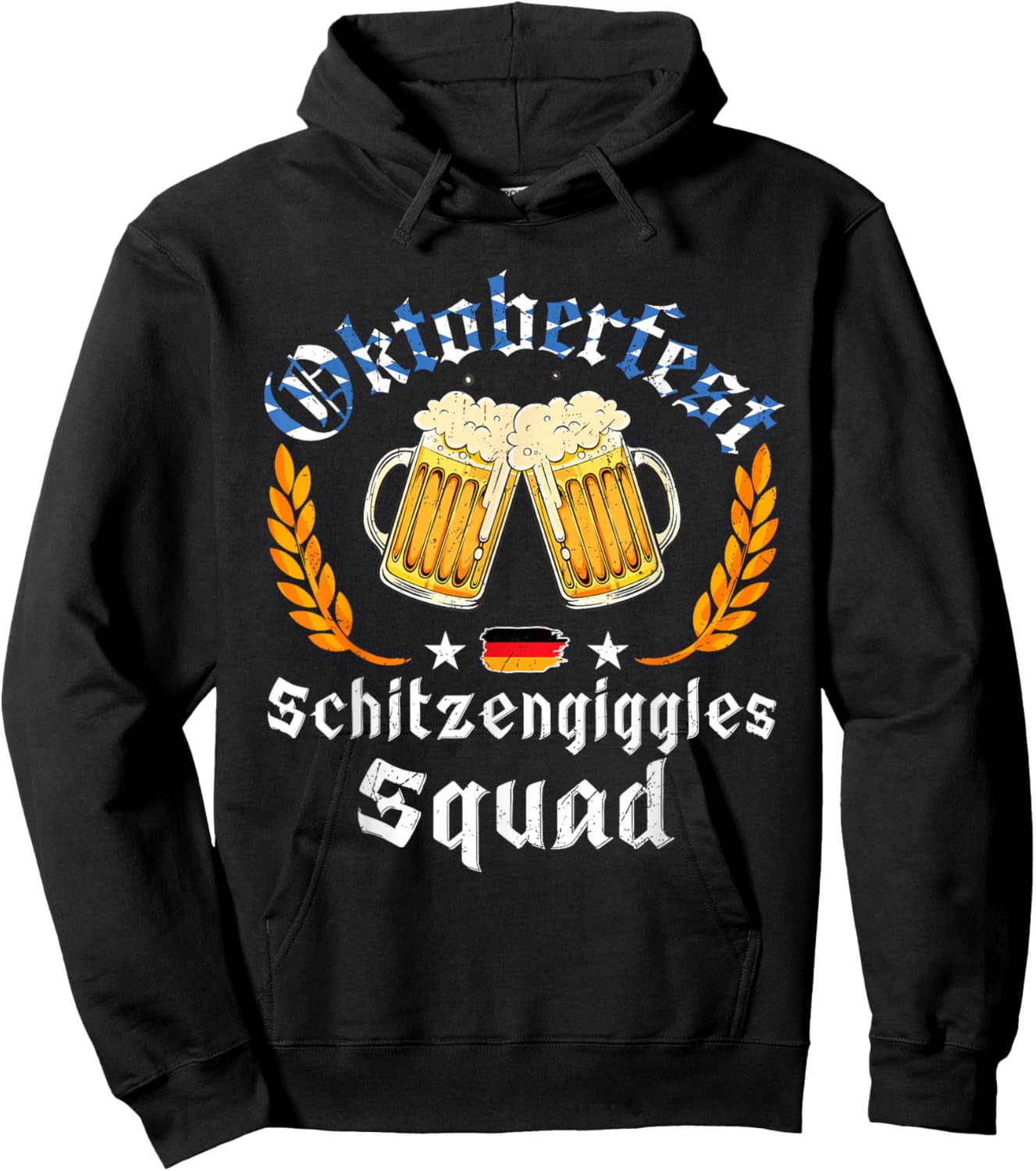 Oktoberfest Squad Bavarian Festival Munich Beer Men Women Hoodie - Hoodie | Black