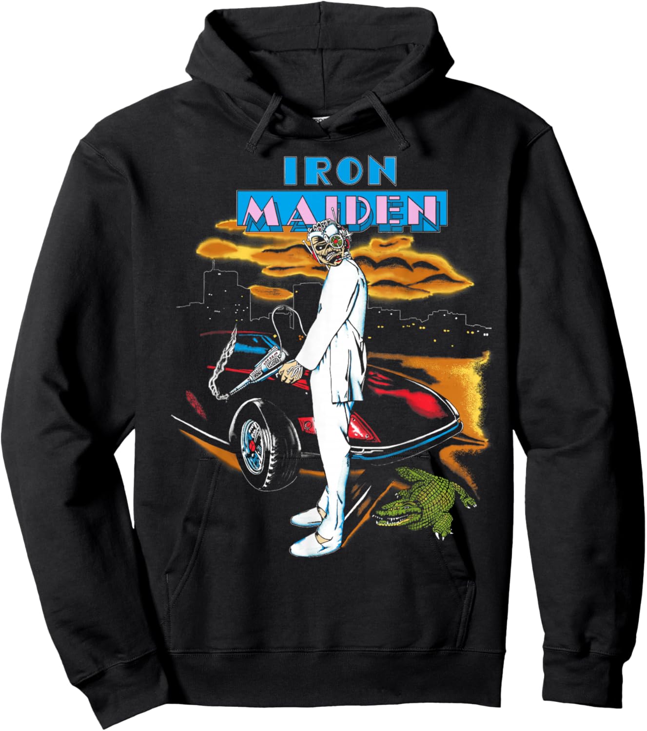 Iron Maiden Vice is Nice Hoodie - Hoodie | Black