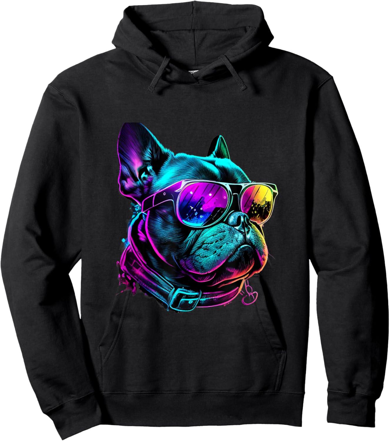 French Bulldog Dogs French Bulldogs Hoodie - Hoodie | Black