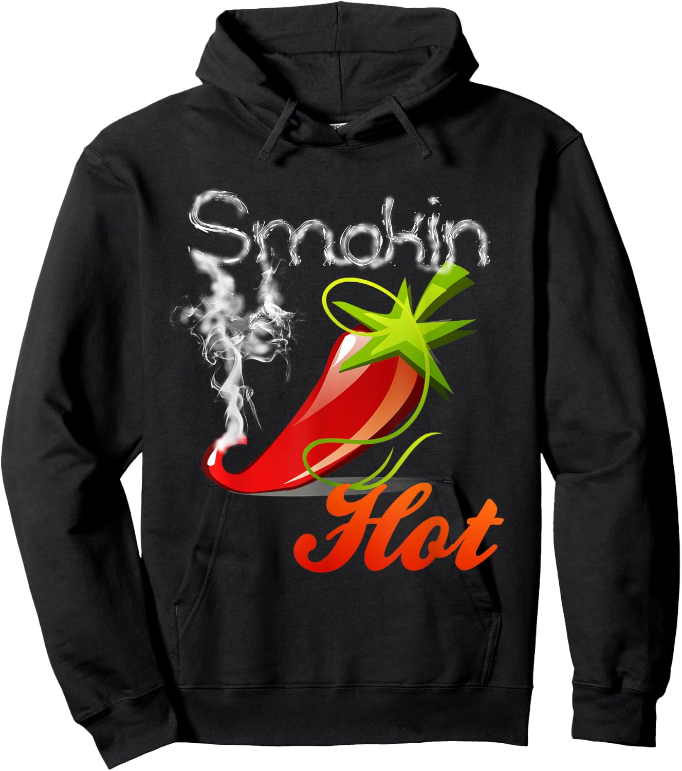 Spicy Shirt Mexican Hot Jalapeno Funny Gift Hoodie - Hoodie | Black