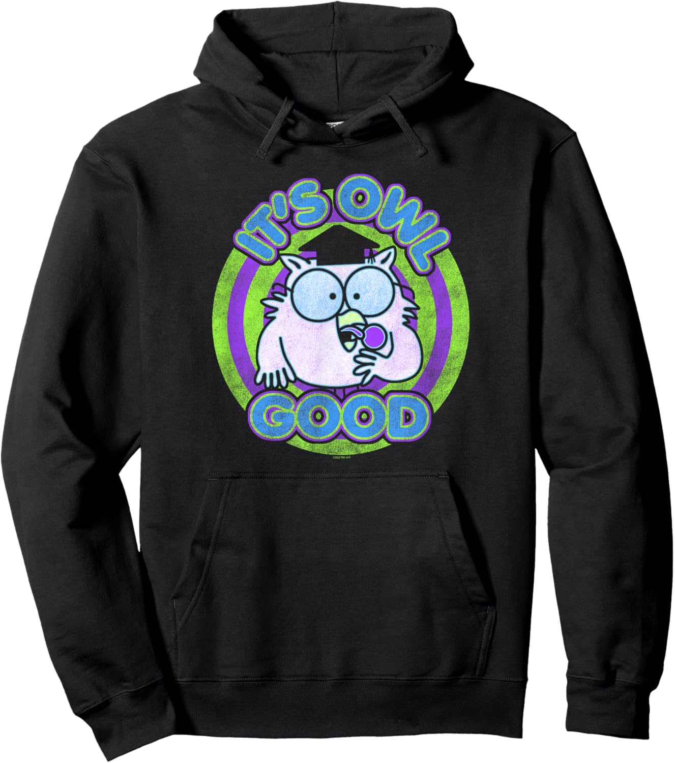 Tootsie Roll Pop It's Owl Good Logo Hoodie - Hoodie | Black