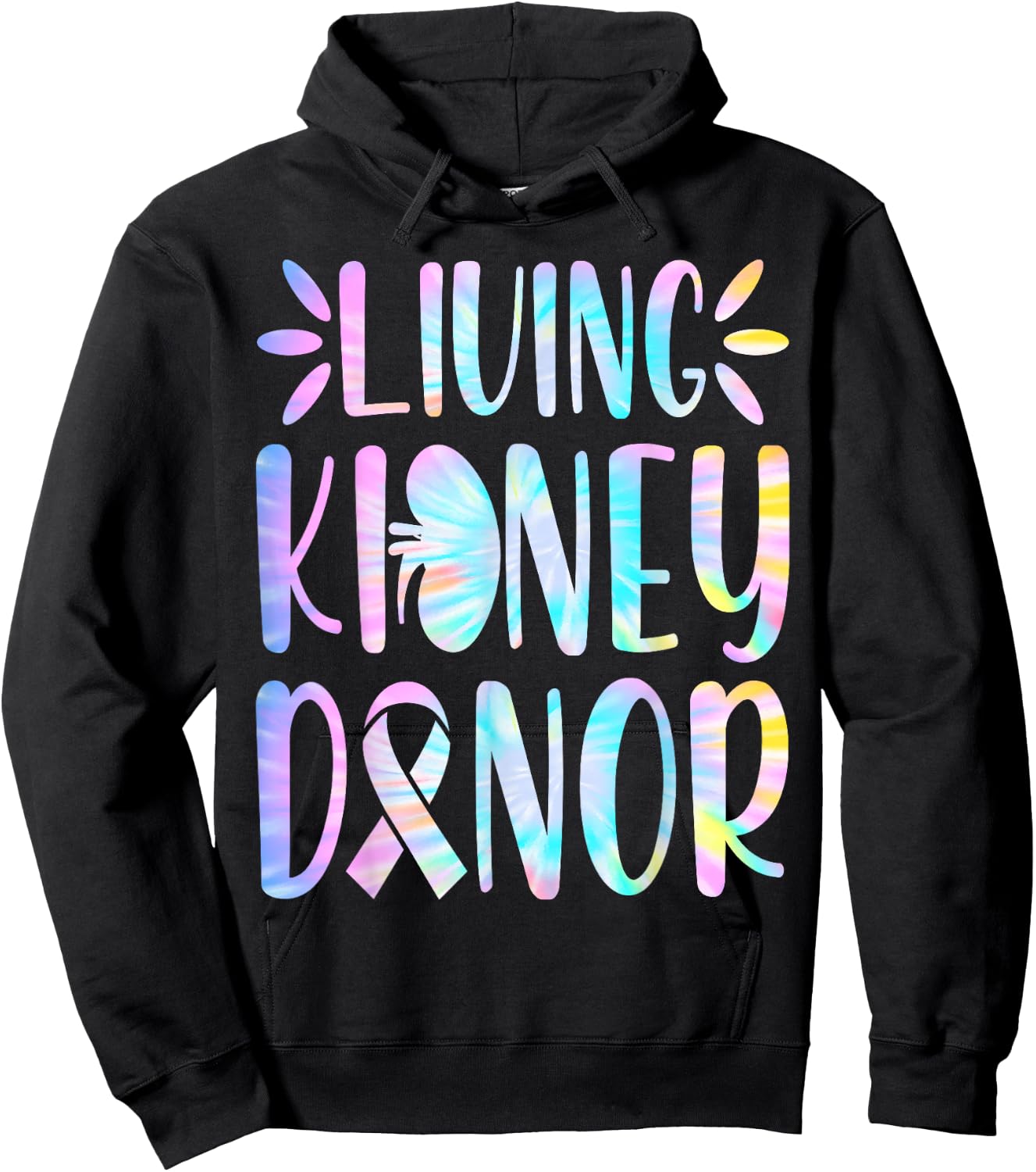 Kidney Donor - Living Kidney Donor Kidney Organ Donation Hoodie - Hoodie | Black