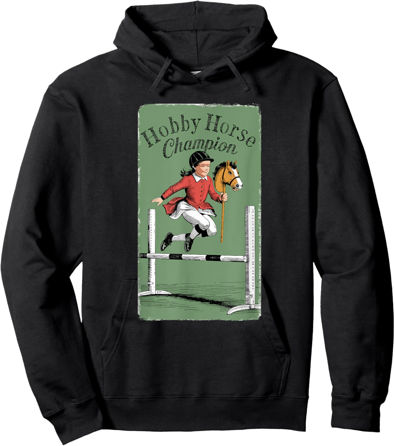 Hobby Horse Champion Hoodie - Hoodie | Black