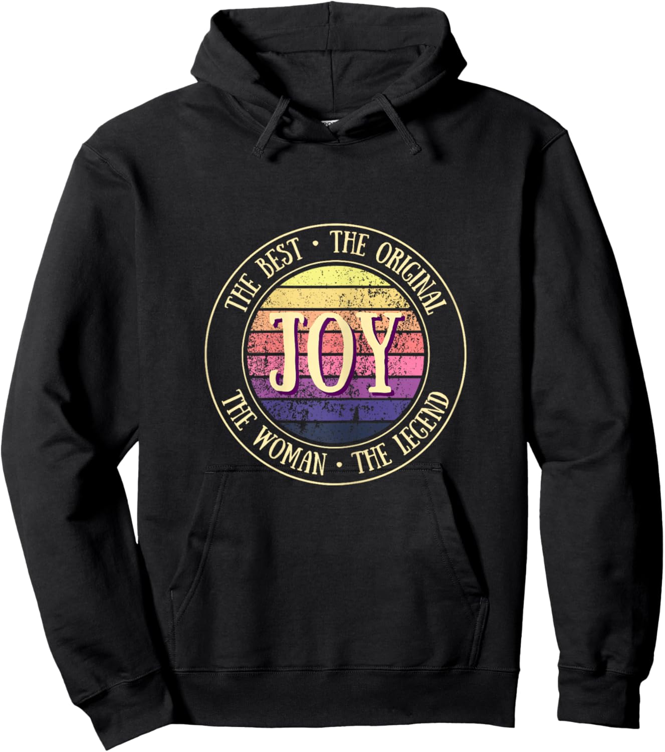 Joy Legend Vintage Gift Funny Name Gifts Hoodie - Hoodie | Black