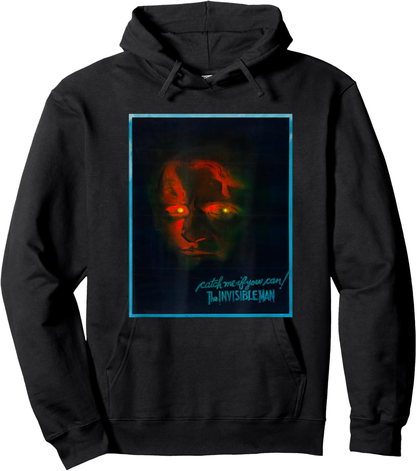 The Invisible Man H.G. Wells Cinema Poster Hoodie - Hoodie | Black