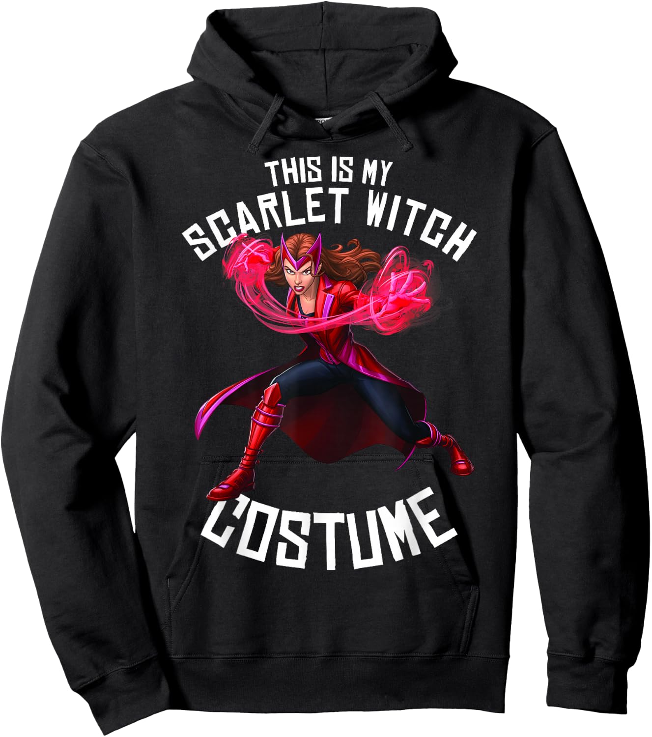 Marvel Halloween This is My Scarlet Witch Costume Hoodie - Hoodie | Black