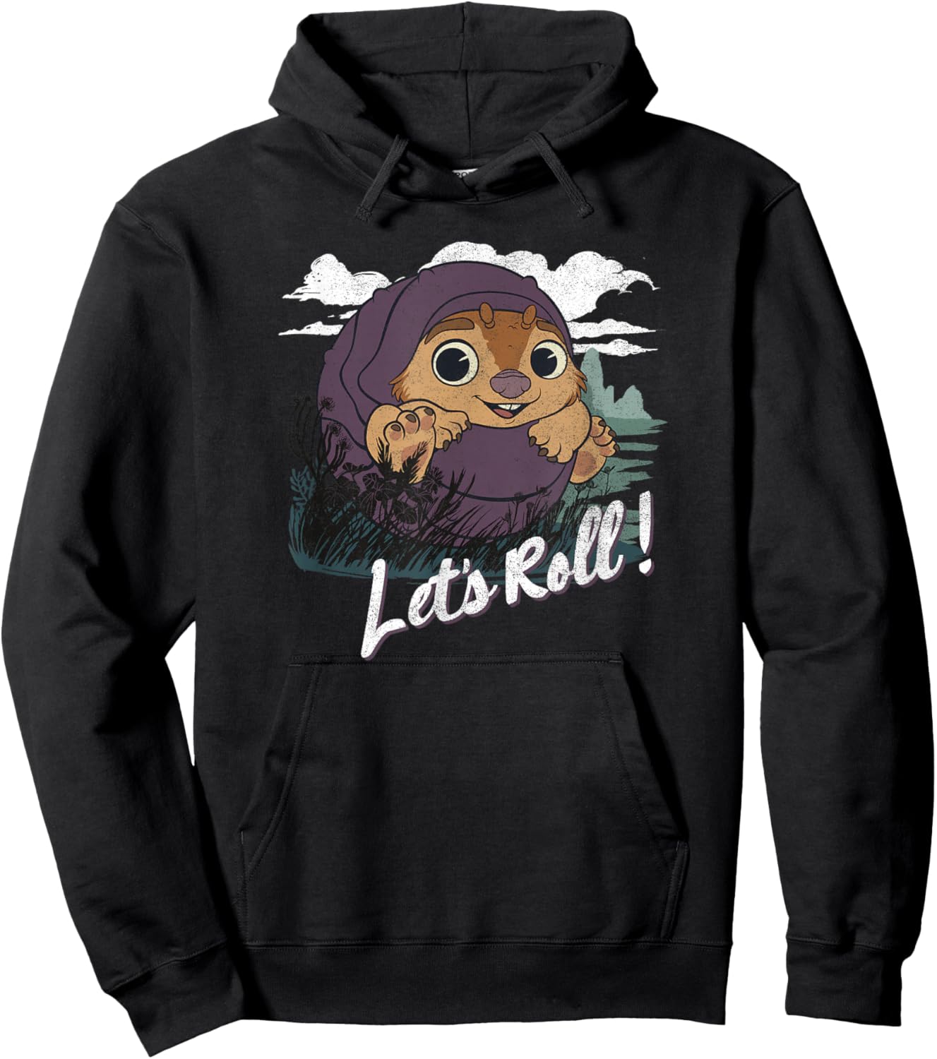 Disney Raya And The Last Dragon Tuk Tuk Let's Roll! Hoodie - Hoodie | Black