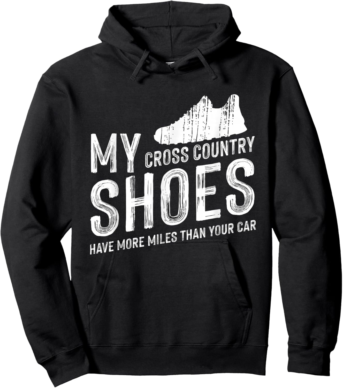 Cross Country Running - XC Run Runner Hoodie - Hoodie | Black