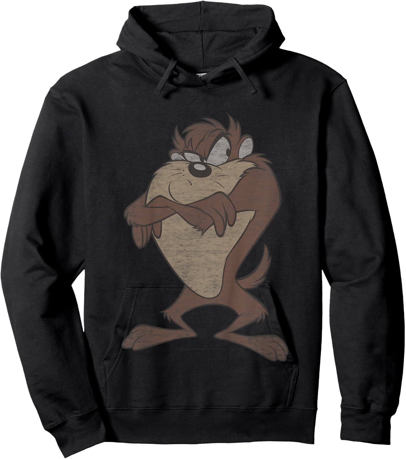Kids Looney Tunes Tasmanian Devil Simple Portrait Hoodie - Hoodie | Black