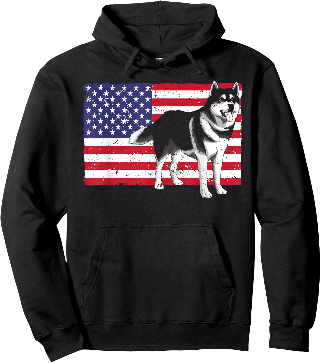 Husky Design Women Siberian Husky Dog Husky Lover Hoodie - Hoodie | Black