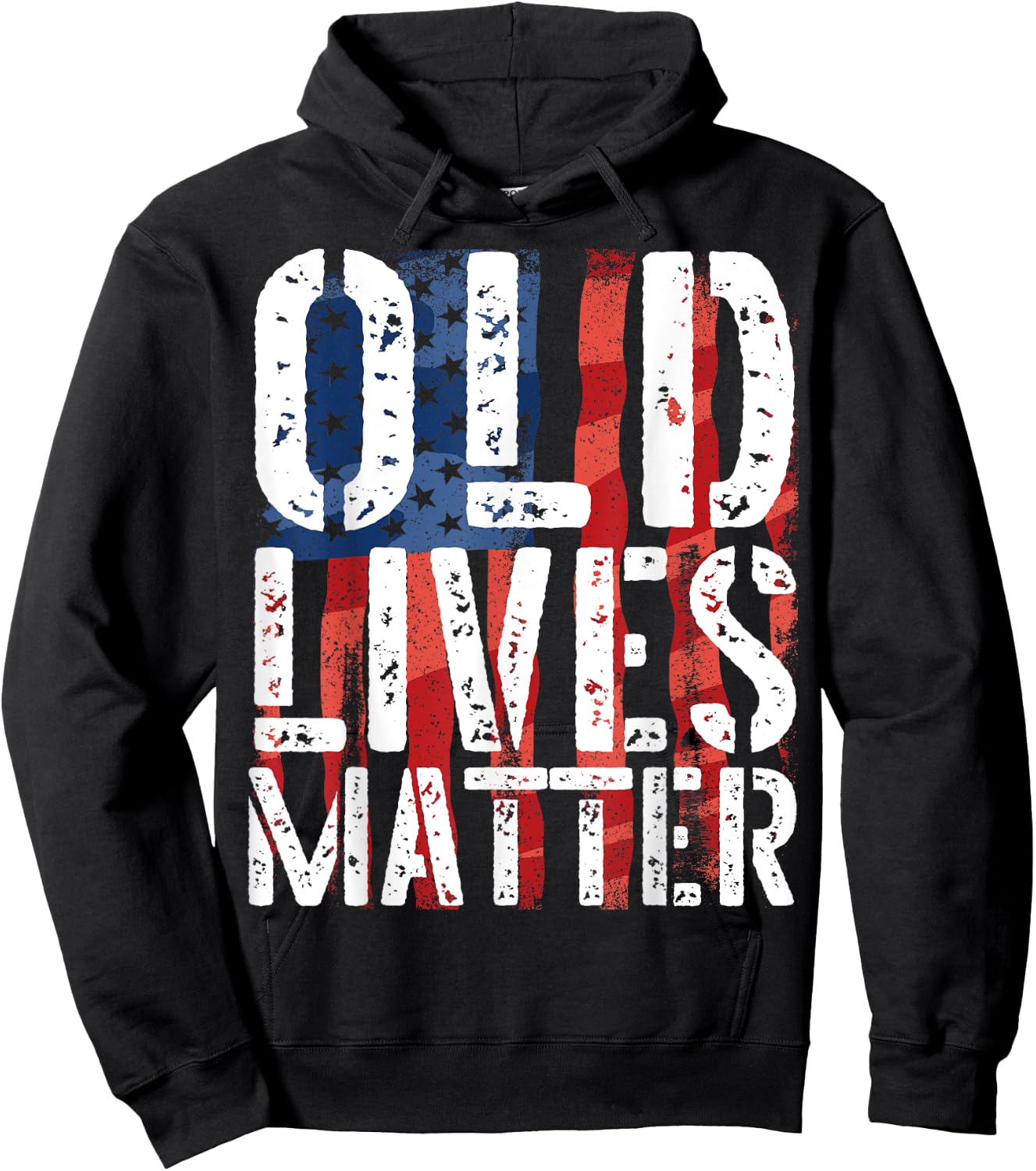 Old Lives Matter Shirt - Great Birthday Anniversary Gift Hoodie - Hoodie | Black