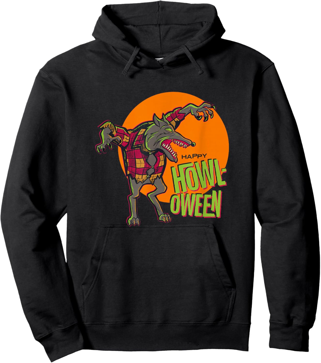 Disney The Nightmare Before Christmas Halloween Wolfman Hoodie - Hoodie | Black