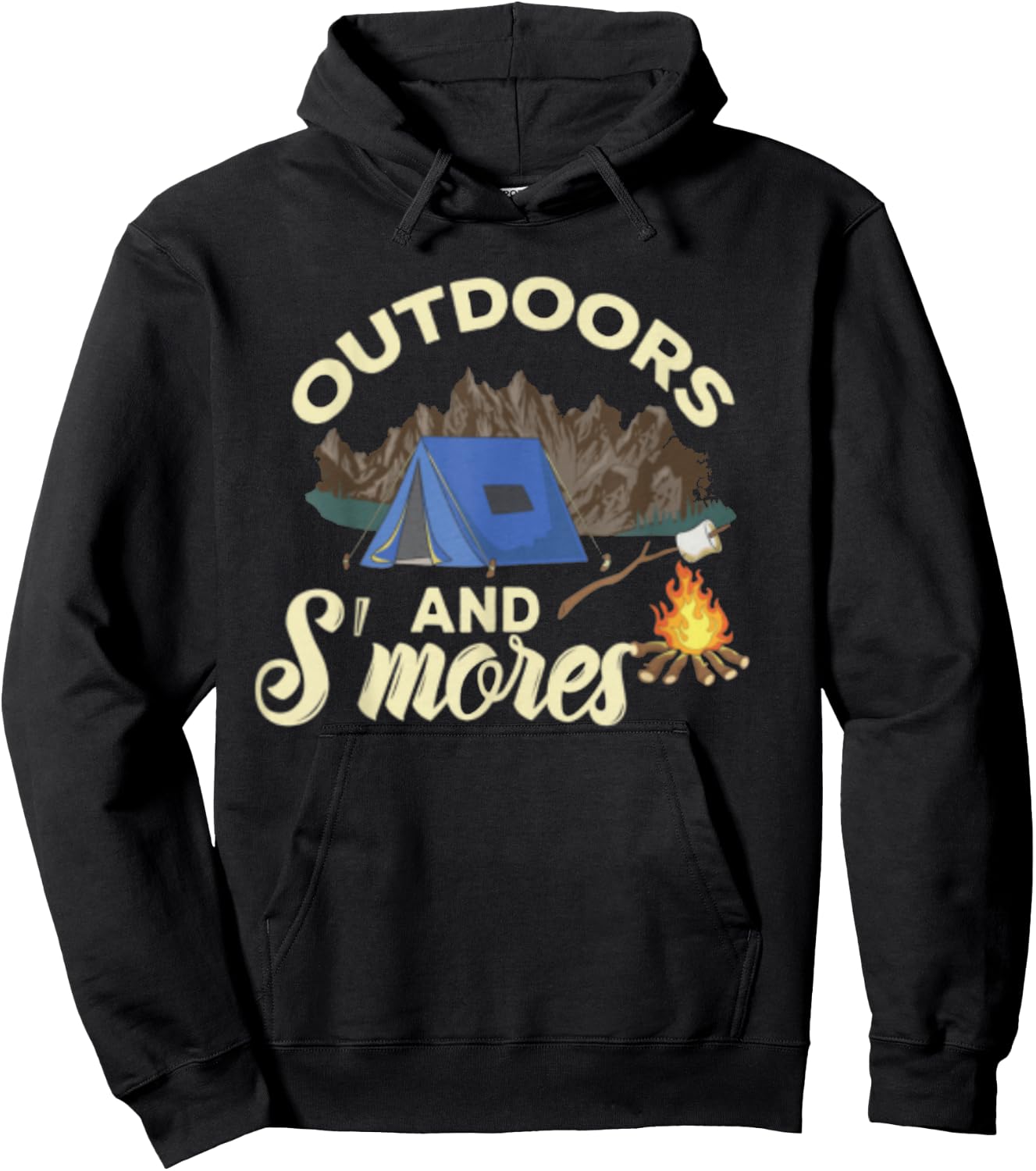 Caming Shirt Hoodie - Hoodie | Black