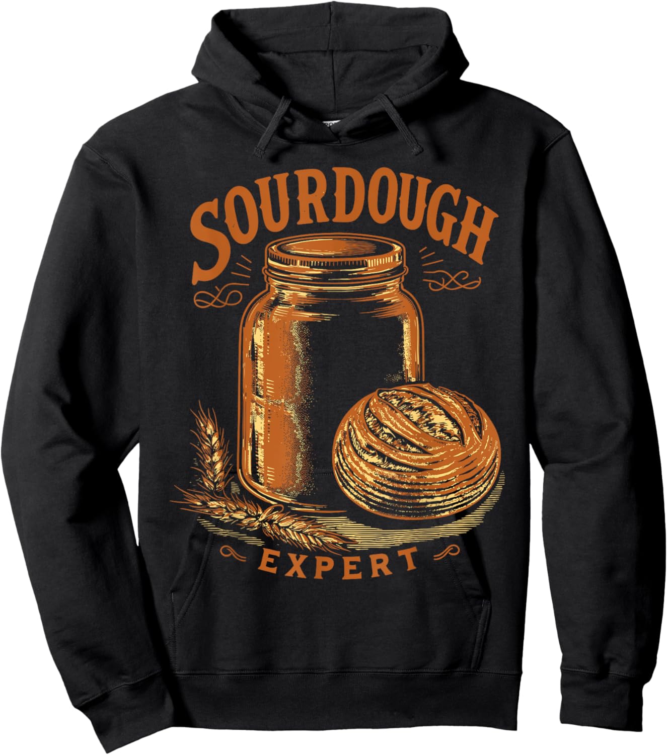 Sourdough Expert Hoodie - Hoodie | Black