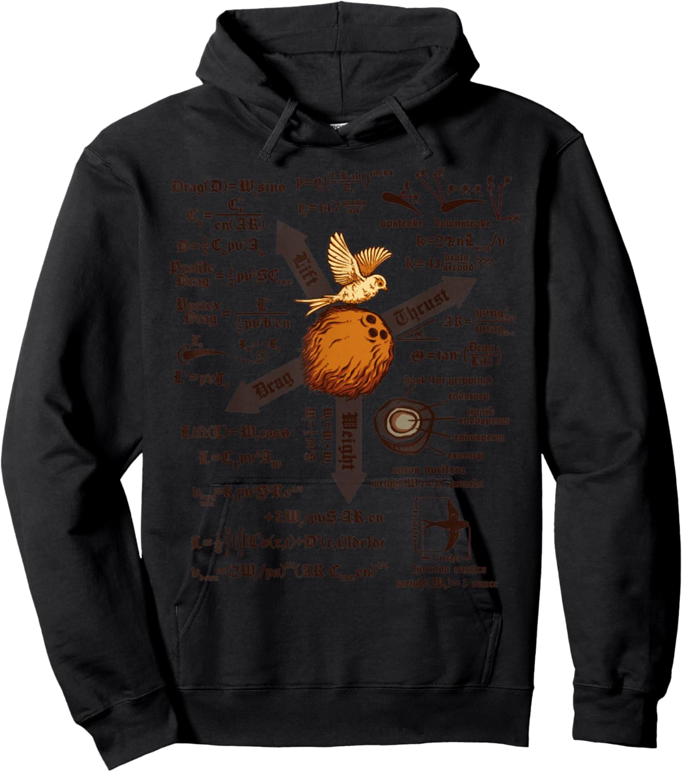 Vintage White A Simple Question Holy Grail Navy Hoodie - Hoodie | Black