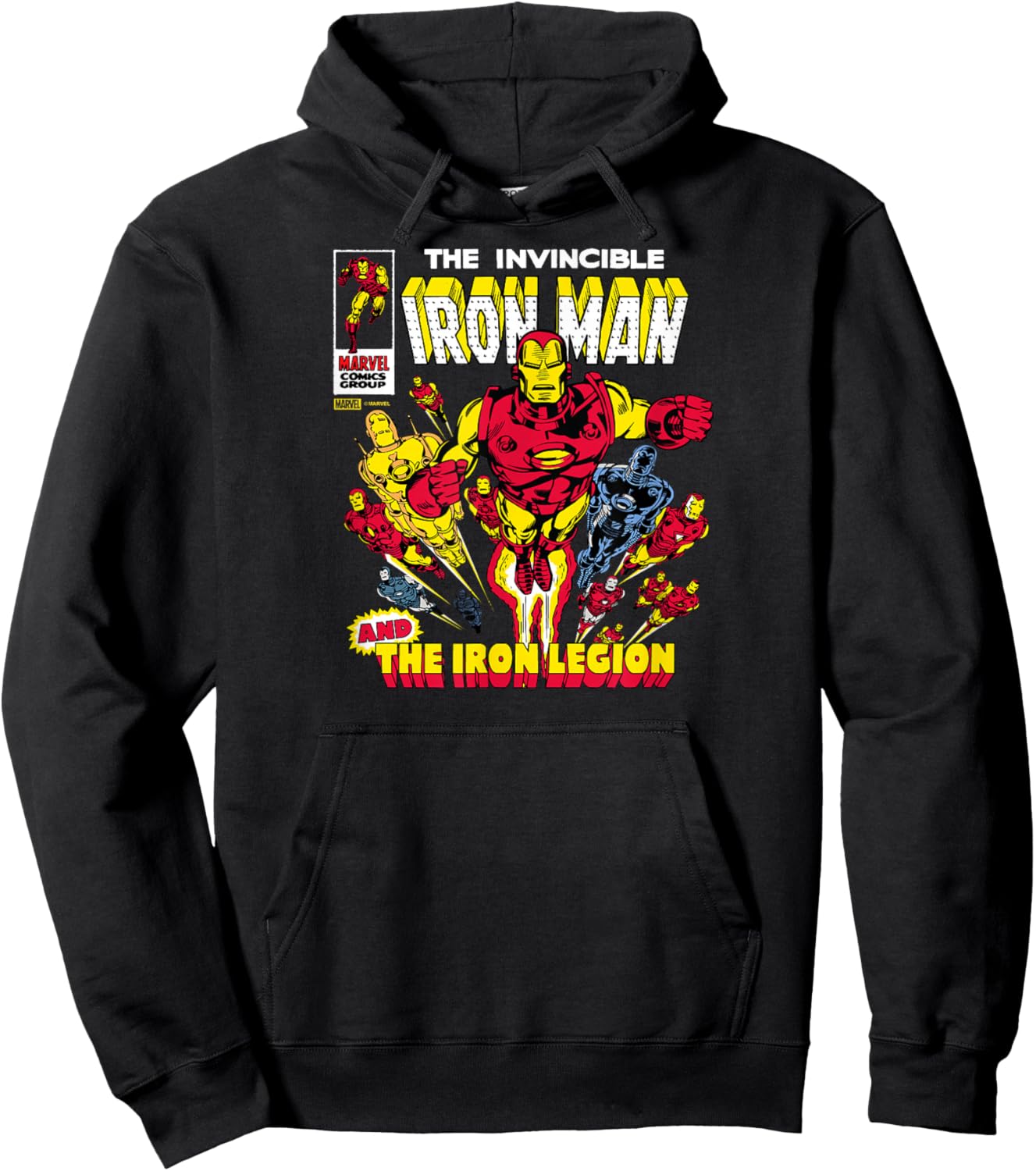 Iron Man - Comic Cover Hoodie - Hoodie | Black