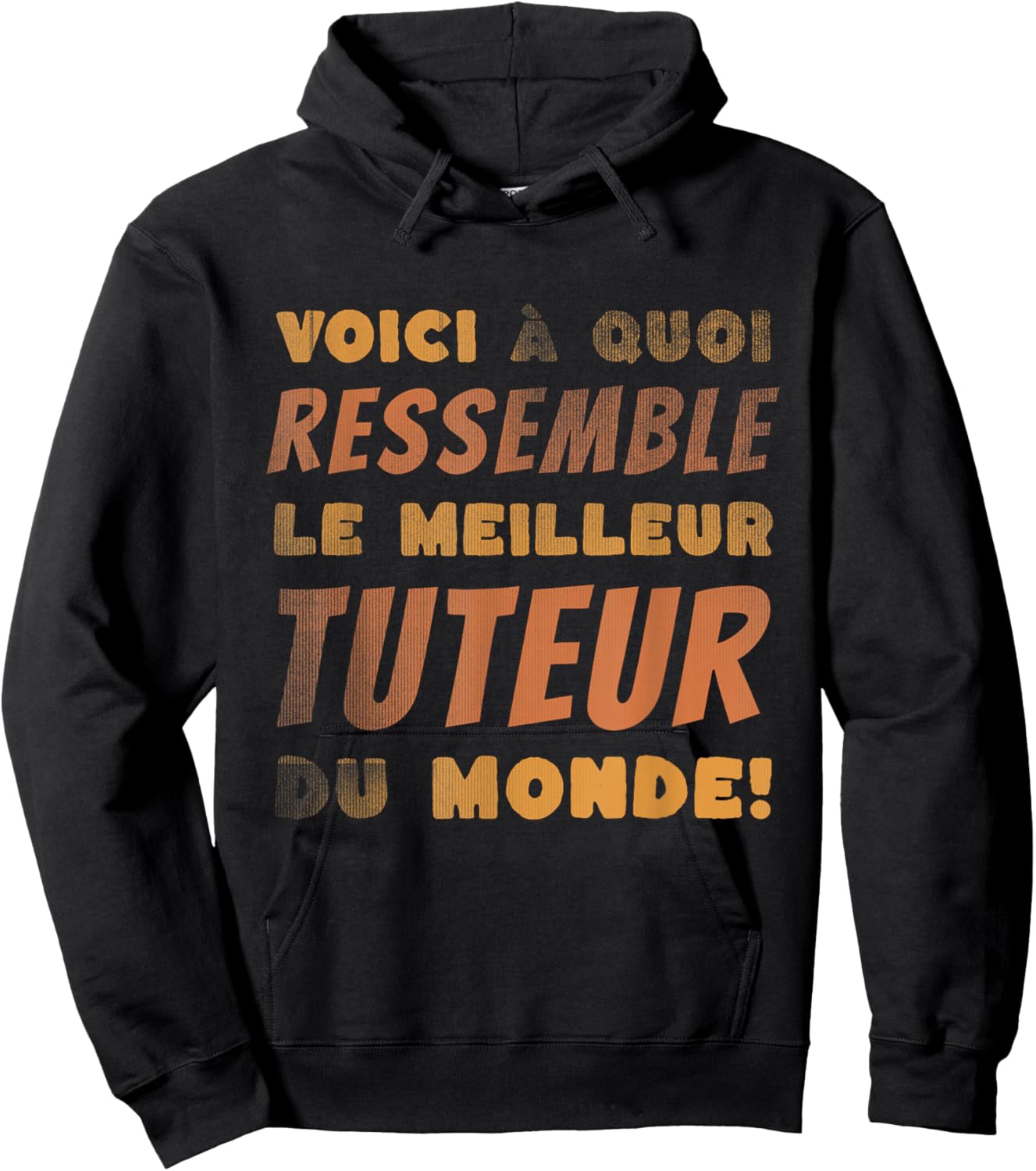 Humor Tutor Best Internship Master , Black, S Hoodie - Hoodie | Black