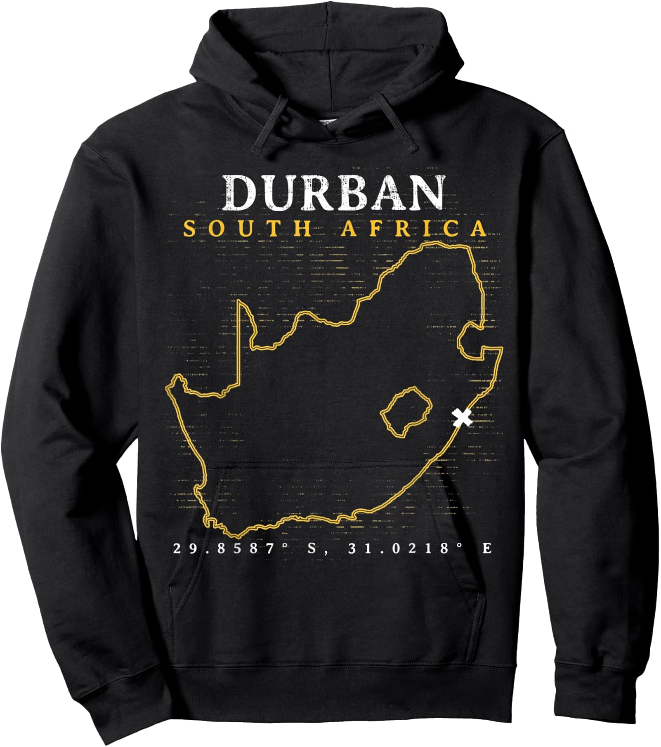 South Africa Durban Hoodie - Hoodie | Black