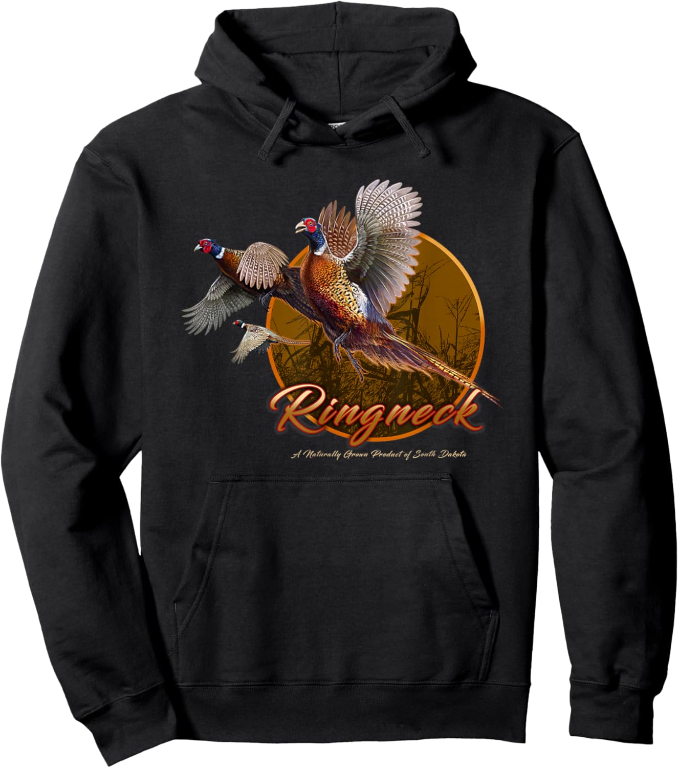Ringneck Pheasant Hoodie - Hoodie | Black