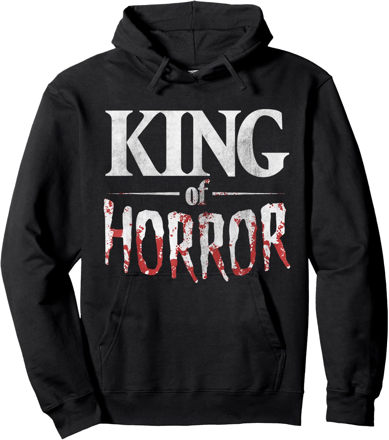 Funny Horror Movie Fan Shirt - Halloween King of Horror Gift Hoodie - Hoodie | Black