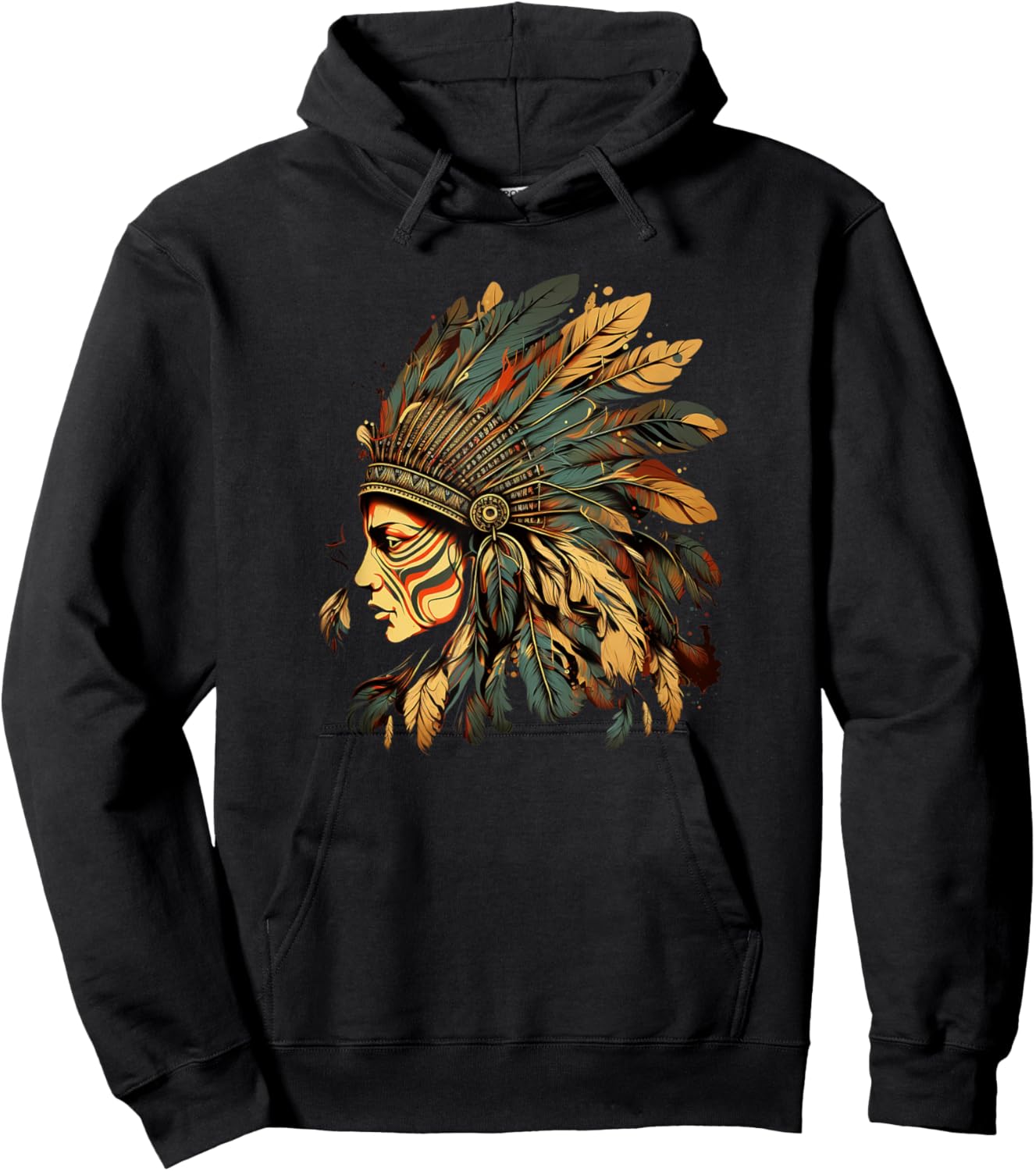 Native American Dreamcatcher Indian Design Hoodie - Hoodie | Black