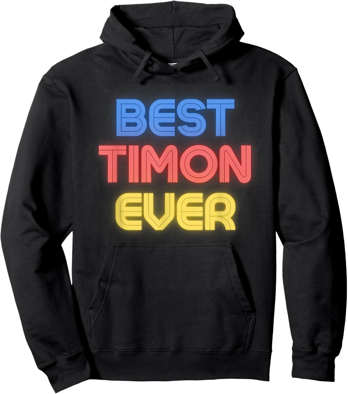 Best Timon Ever - Funny Timon Name Timon Hoodie - Hoodie | Black