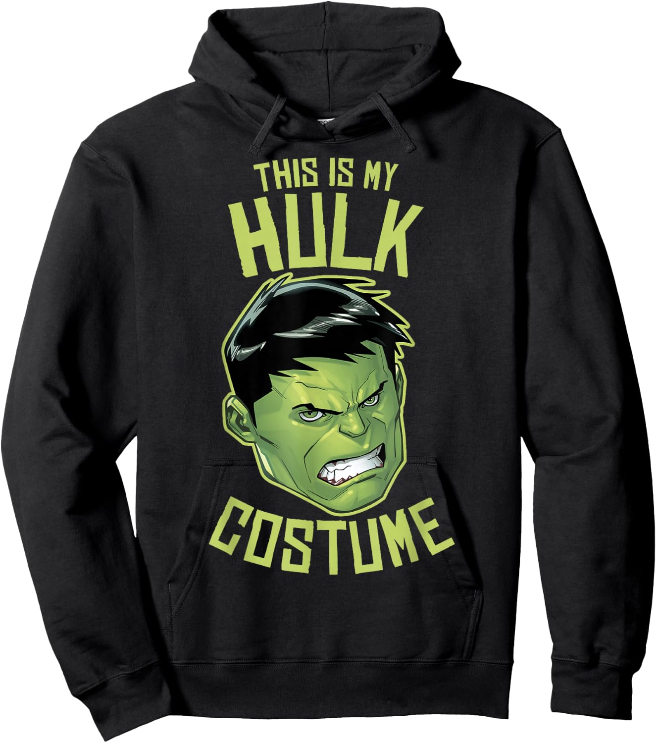 Marvel Hulk This is My Costume Halloween Hoodie - Hoodie | Black