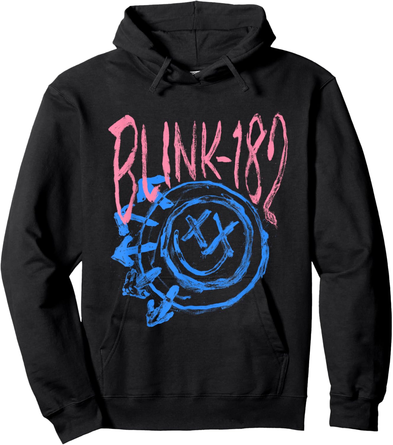 Offizieller Blink-182 Smiley Hoodie - Hoodie | Black