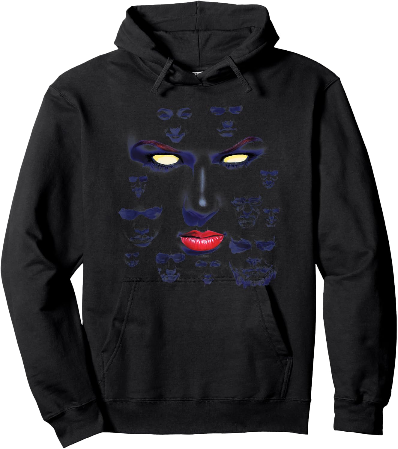Marvel X-Men Mystique Eyes Hoodie - Hoodie | Black