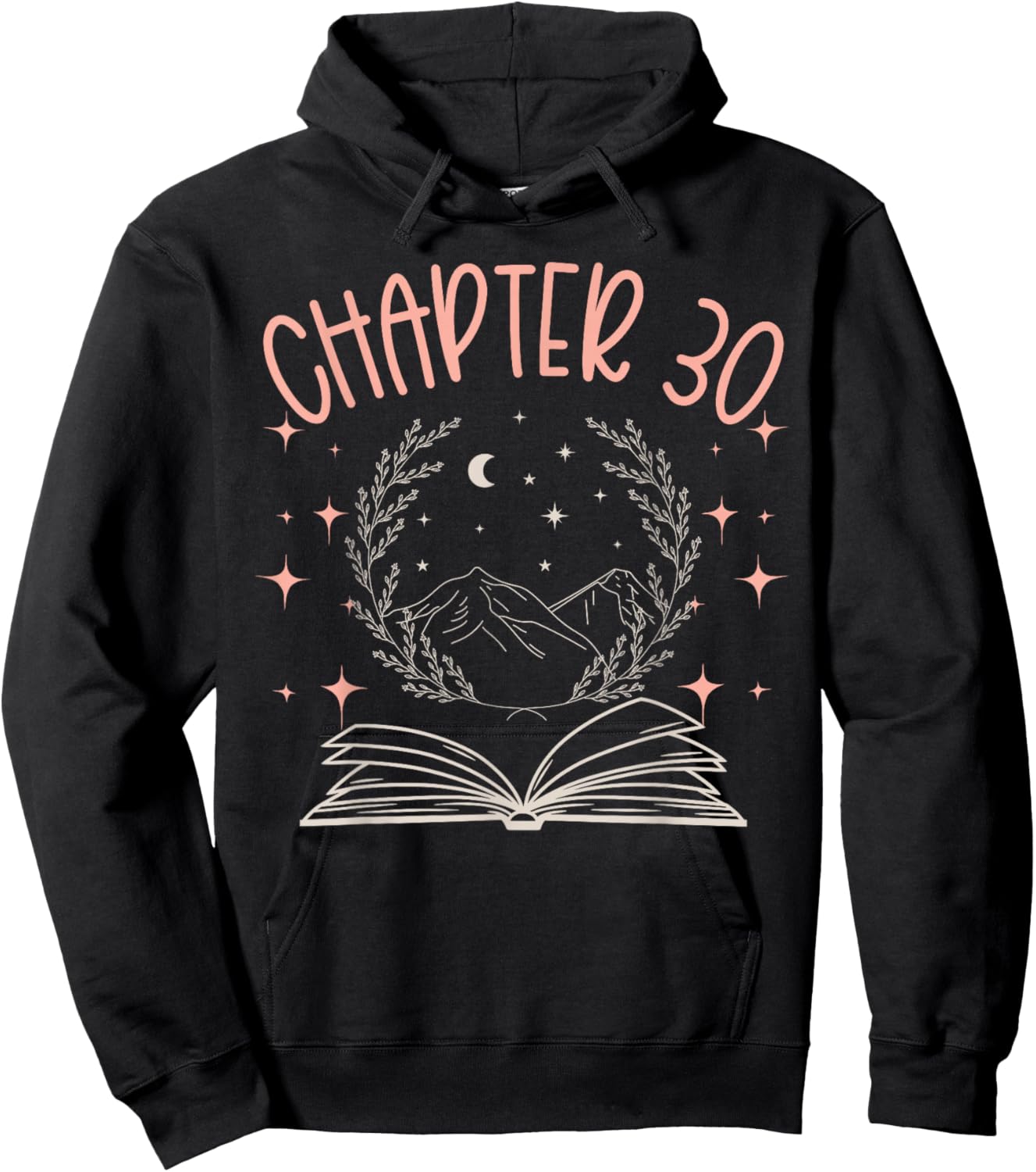 30th Birthday Women Book Lovers Chapter 30 Its My Birthday Hoodie - Hoodie | Black