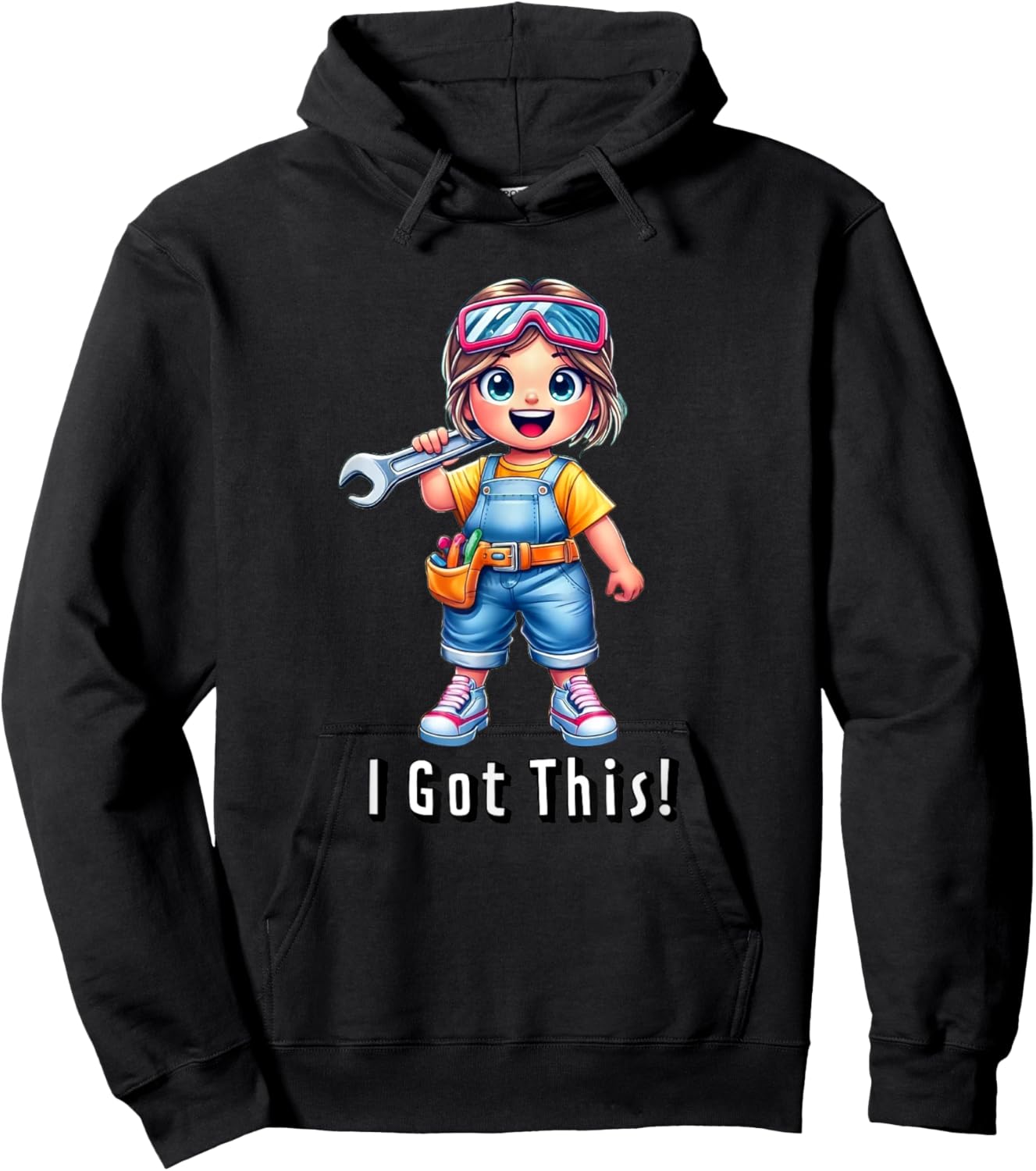 Car Girl Mechanic Tools I Got This STEM Hoodie - Hoodie | Black