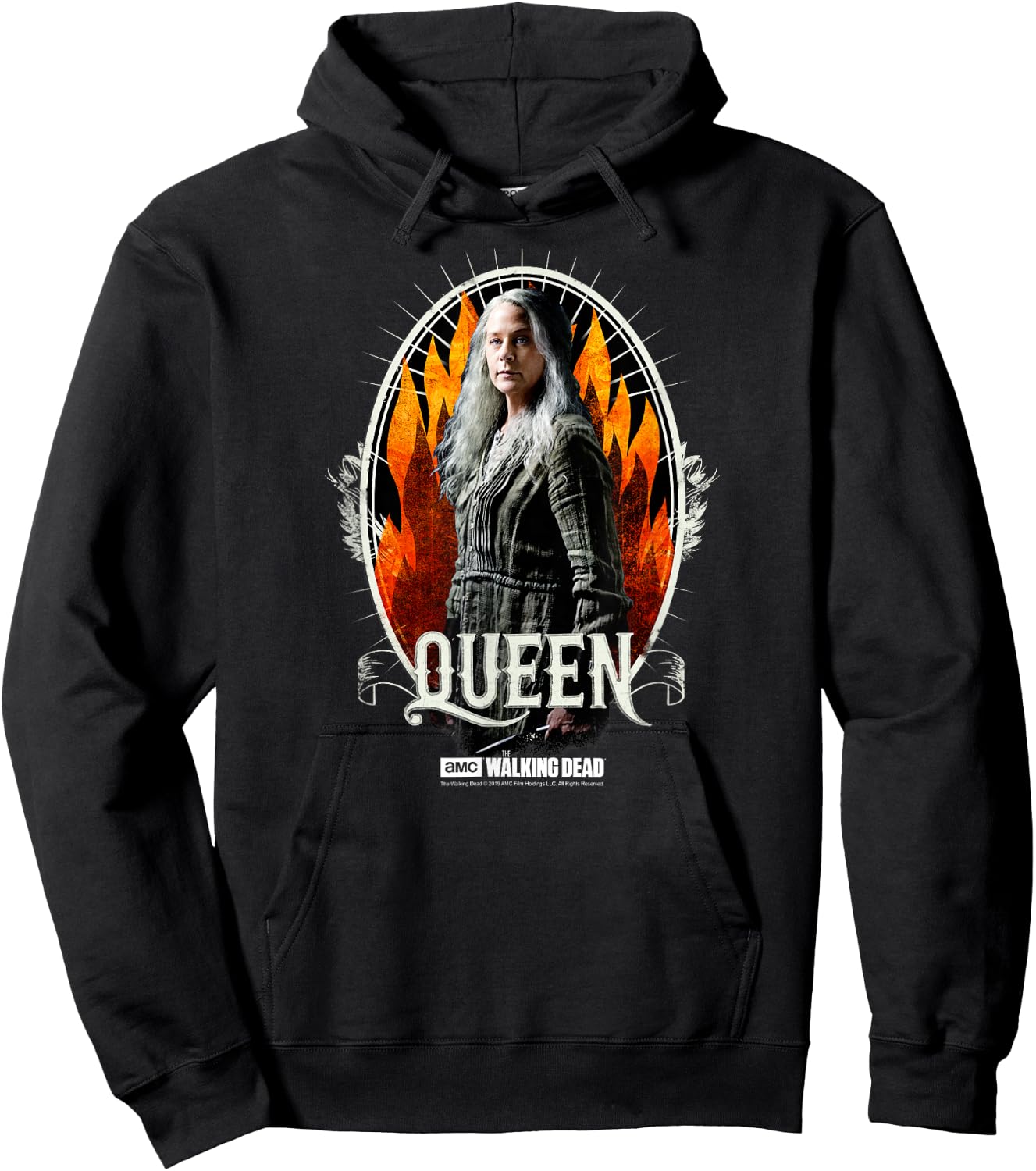 TWD Queen Carol Hoodie - Hoodie | Black