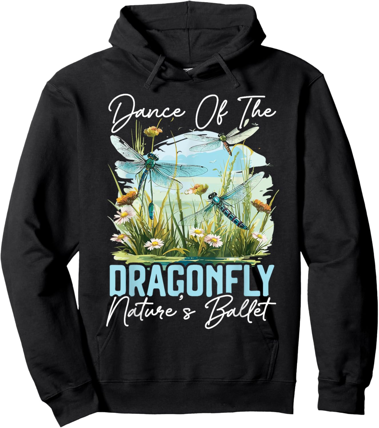 Dragonfly Flying Insect Lover Entomology Dragonflies Hoodie - Hoodie | Black